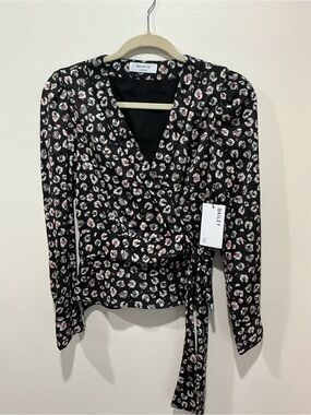 Bailey/44 Marguerite Mini Wrap Top – Size 2 – NWT